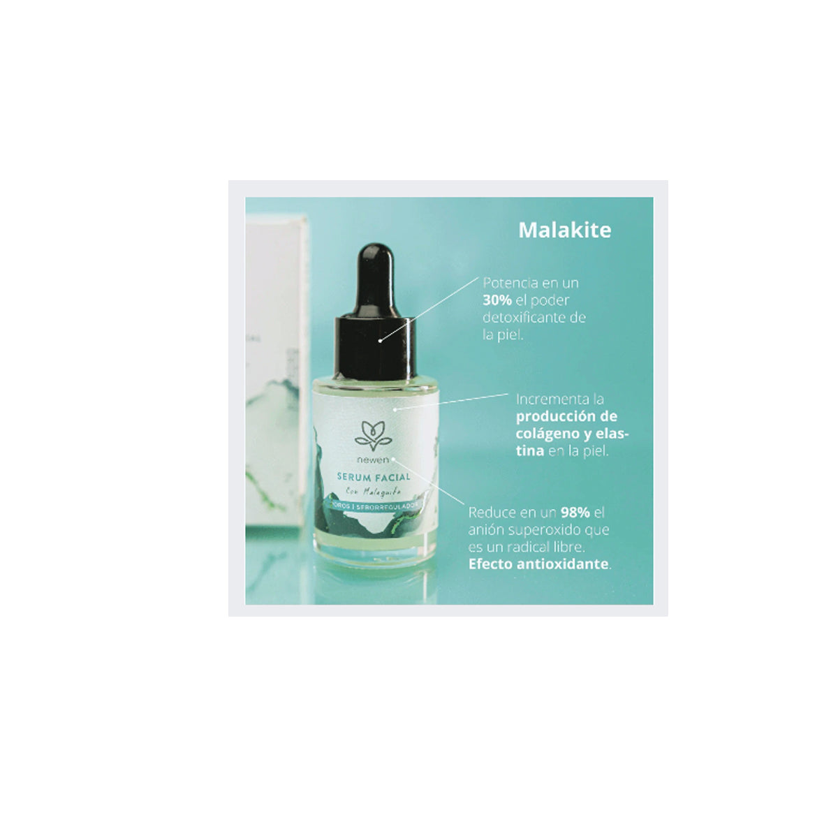 Serum Facial con Malaquita Newen