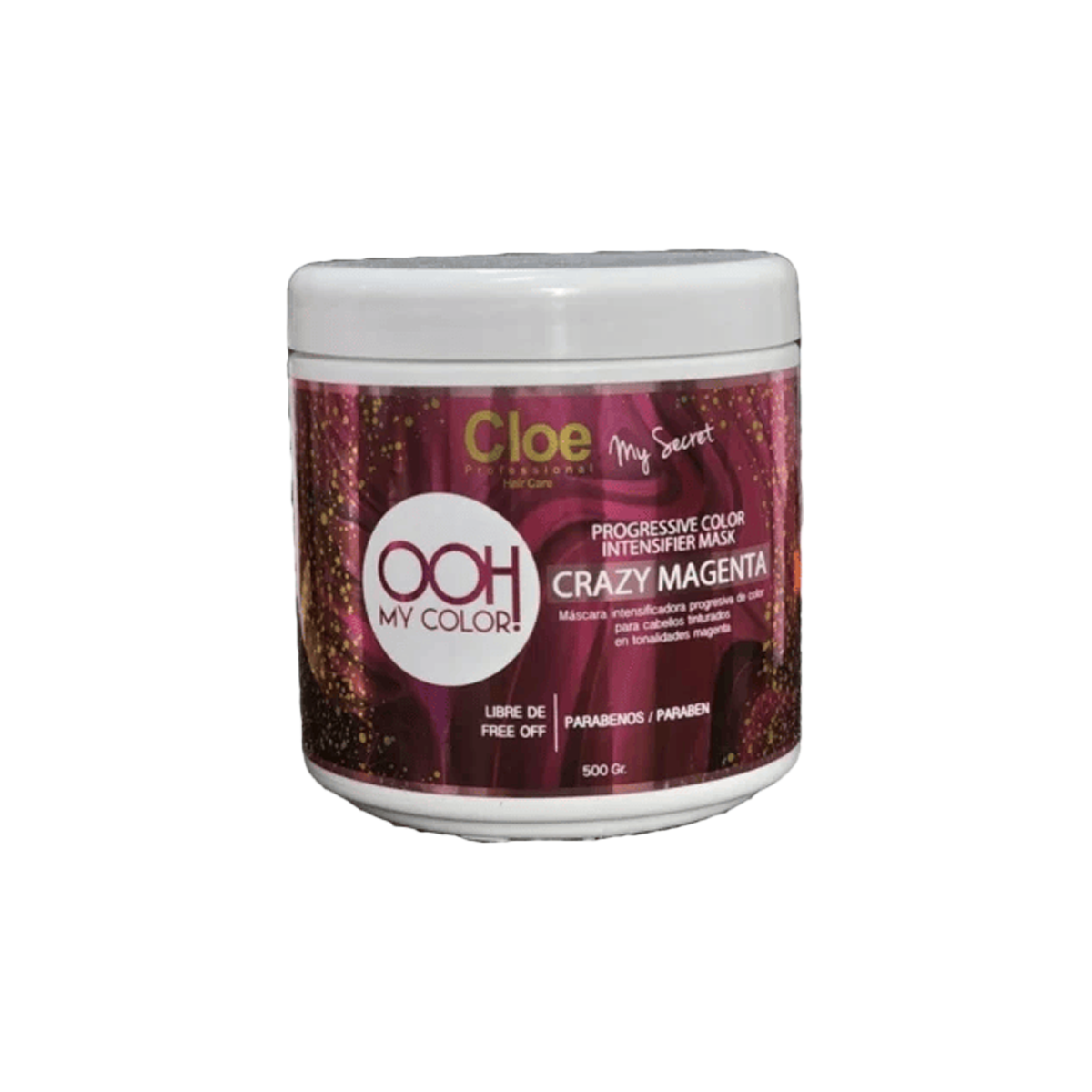 Mascara Cloe Professional Ooh My Color Crazy Magenta 500 g