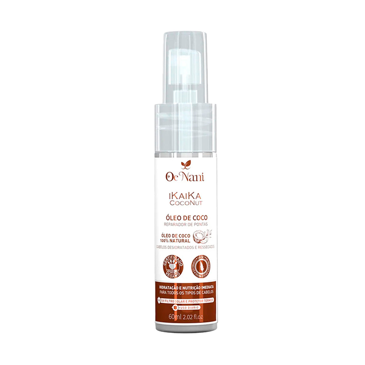 Reparador de Puntas Oe Onani Ikaika Coconut Oleo de Coco 60 ml