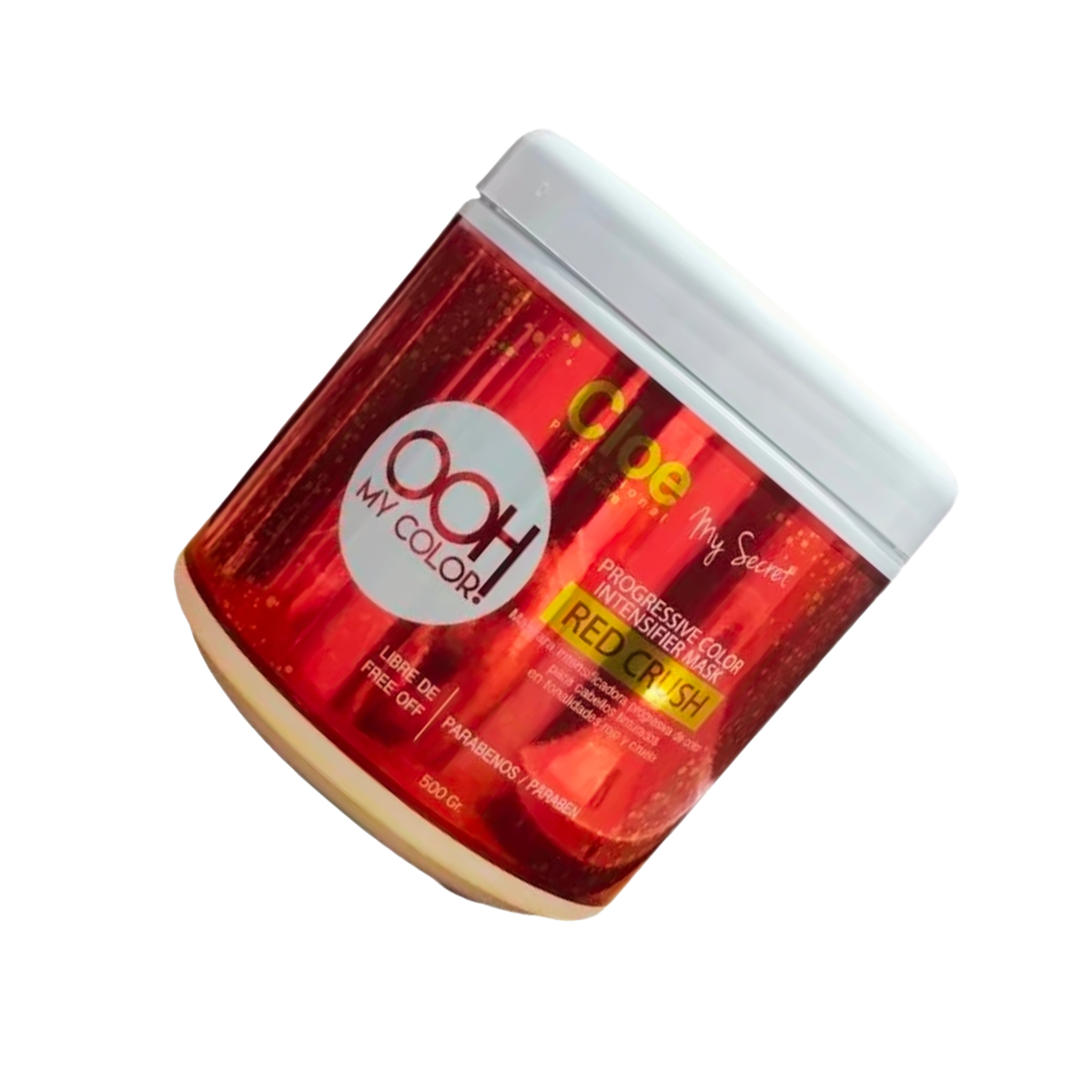 Mascara Ooh My Color Red Crush Cloe Profesional 500g