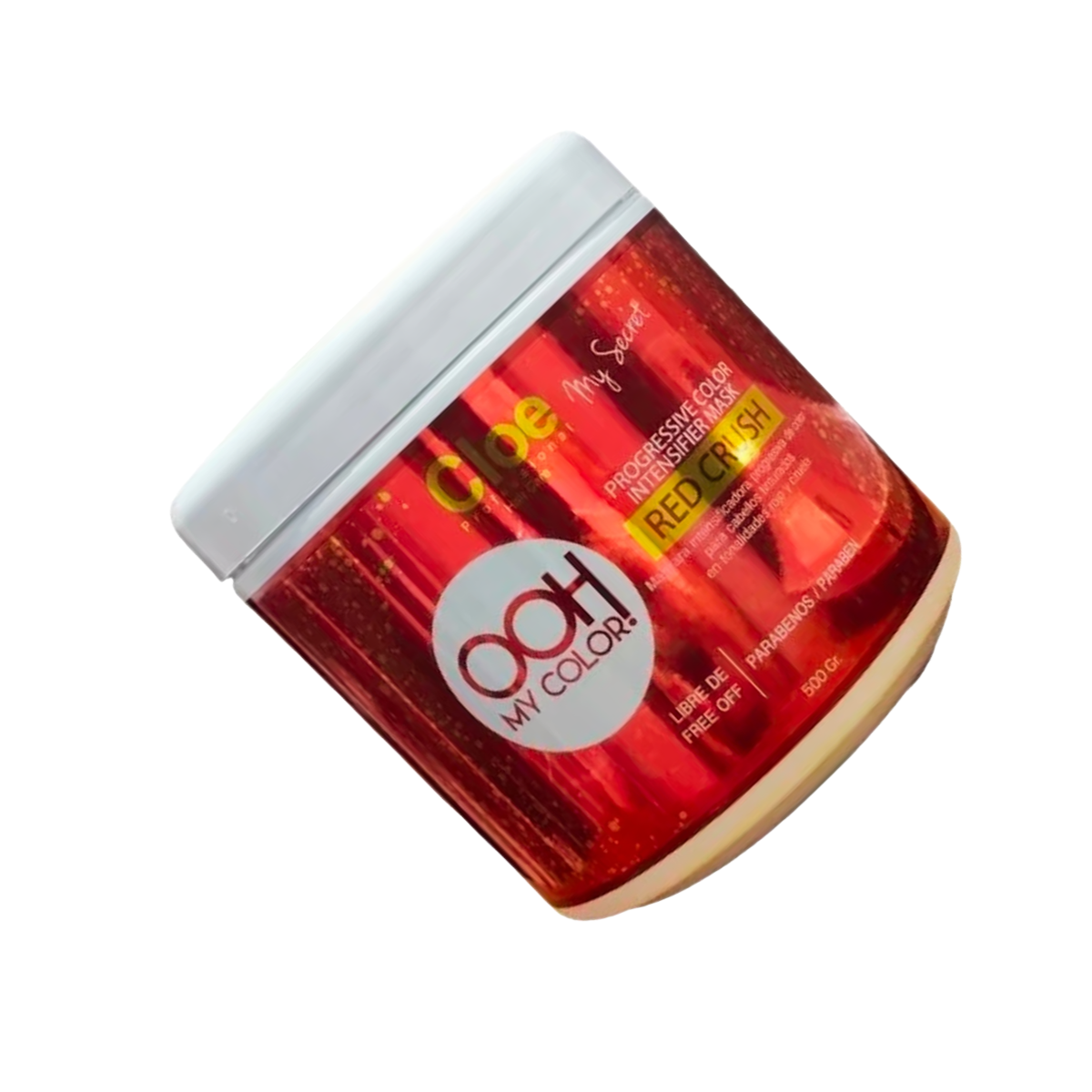 Mascara Ooh My Color Red Crush Cloe Profesional 500g