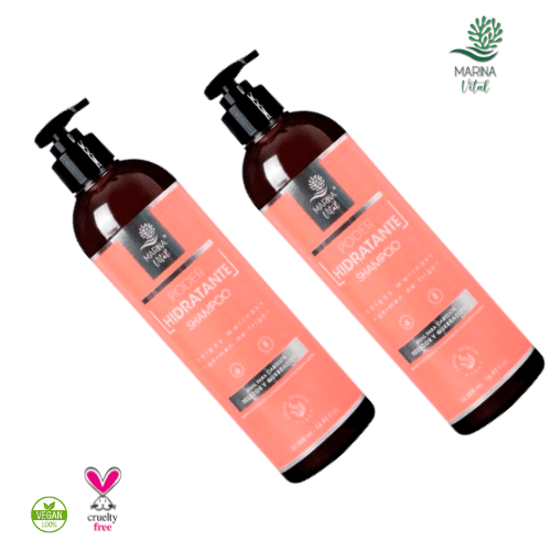 Shampoo Poder Hidratante Algas Marinas 2 prod Marina Vital
