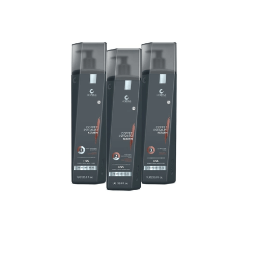 Alisado Coffee Premium Honmatokyo kit 3 pasos