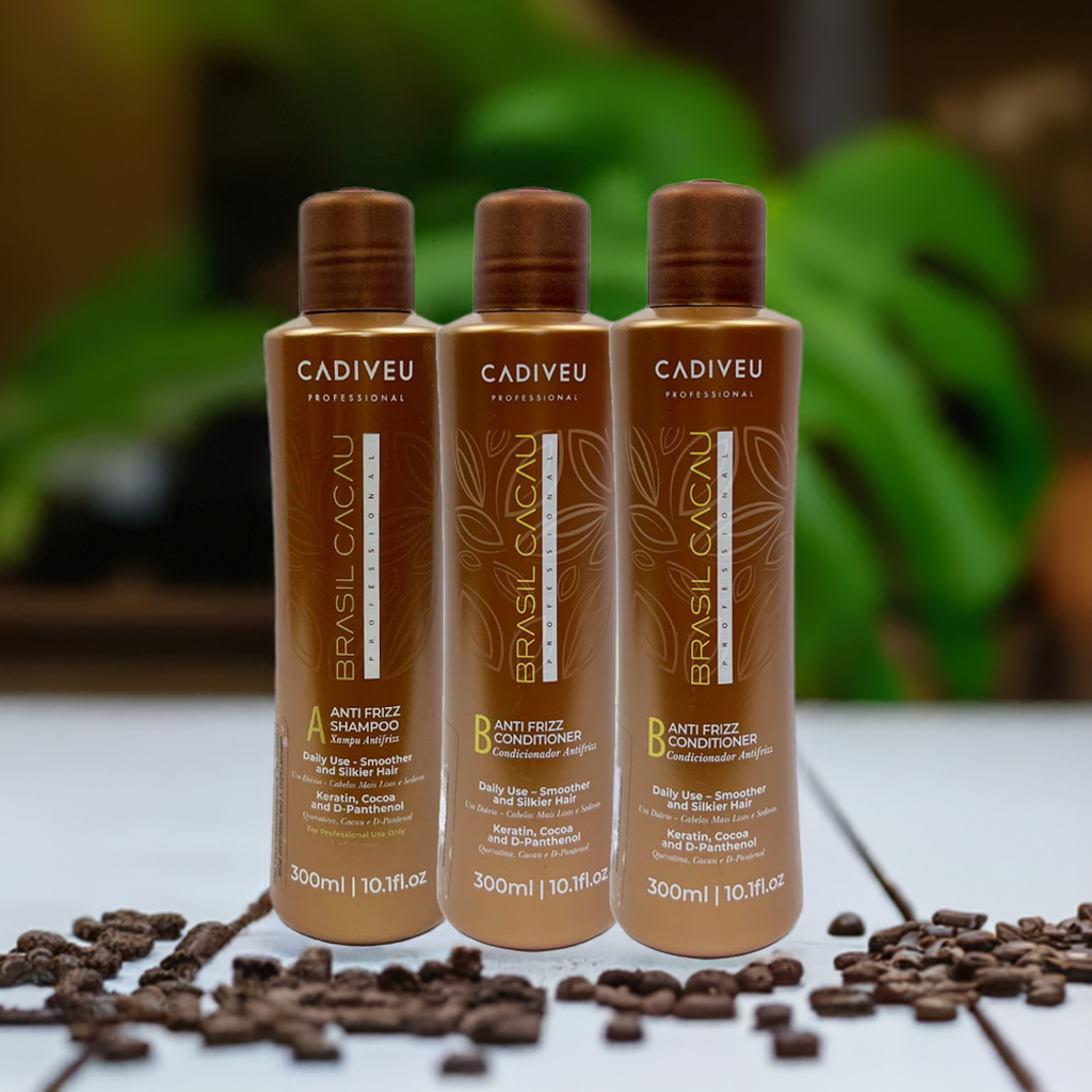 1 Shampoo+2 Acondicionadores Brasil Cacau. Envío Gratis