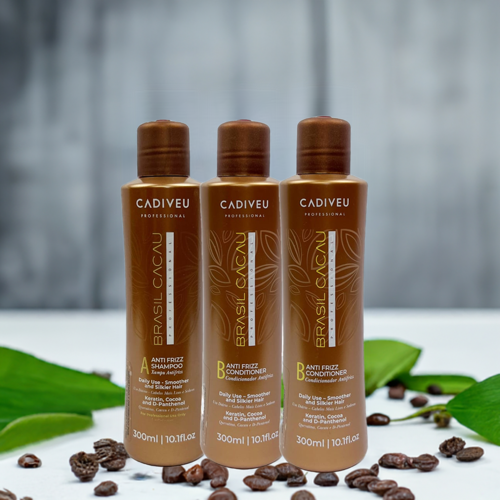 1 Shampoo+2 Acondicionadores Brasil Cacau. Envío Gratis