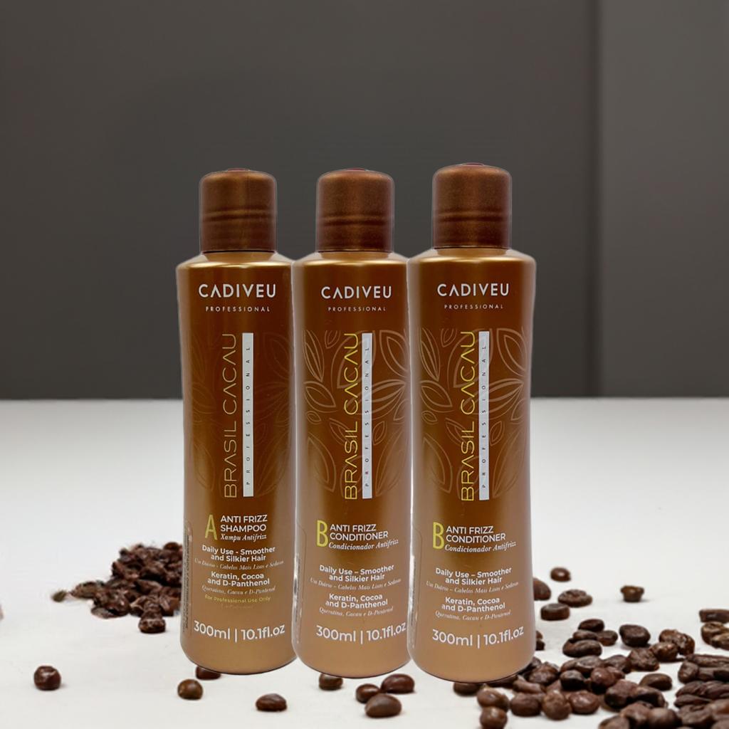 1 Shampoo+2 Acondicionadores Brasil Cacau. Envío Gratis