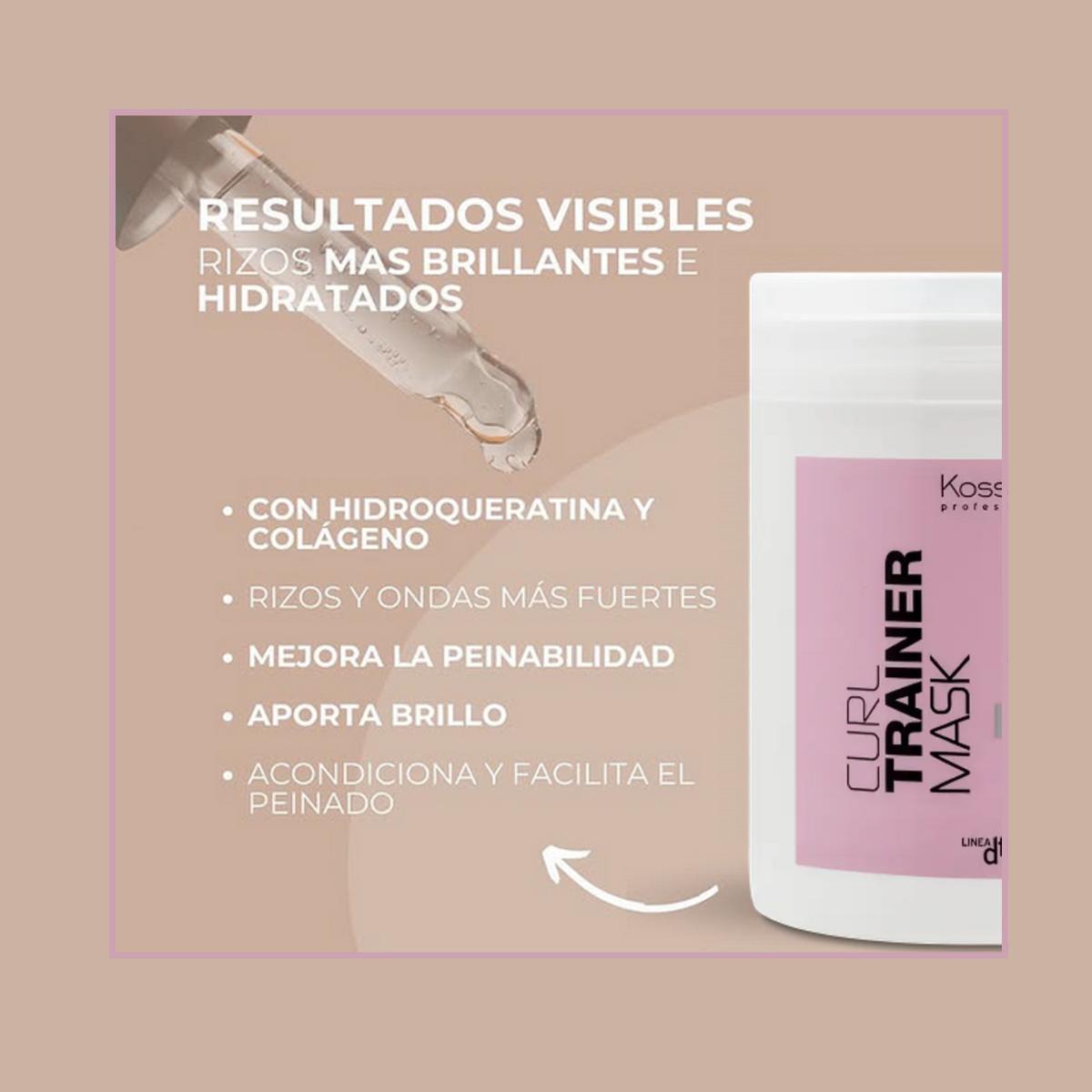 Curl Trainer Máscara 500 ml Kosswell