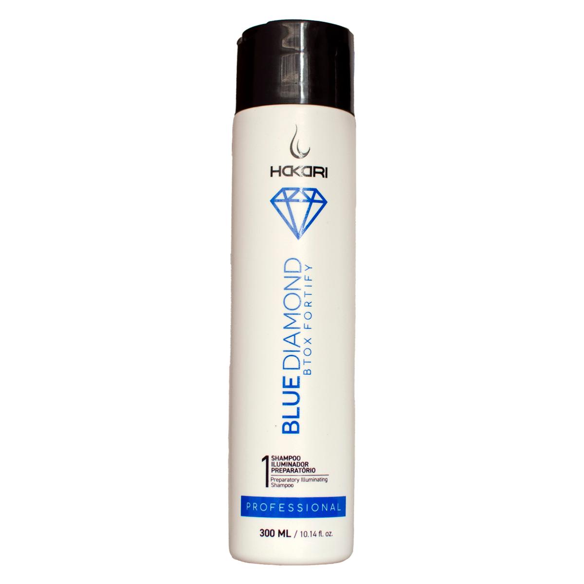 Blue Diamond Shampoo Iluminador preparatorio 300 ml paso 1