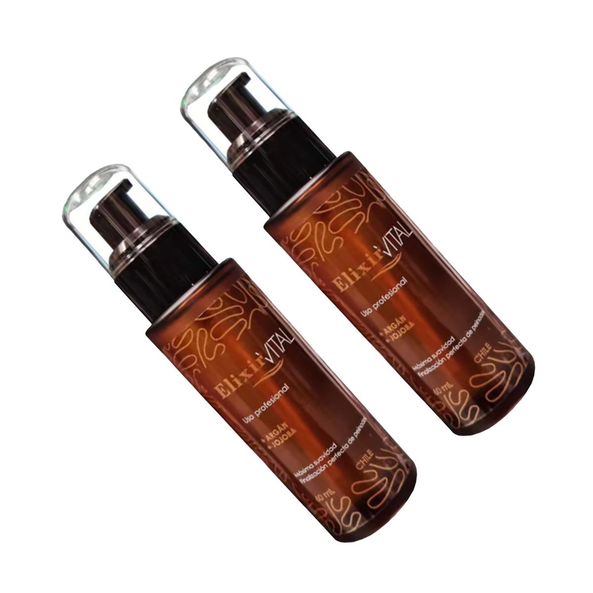 2 Serum Elixir Keratina Argan 60ml CU Marina Vital