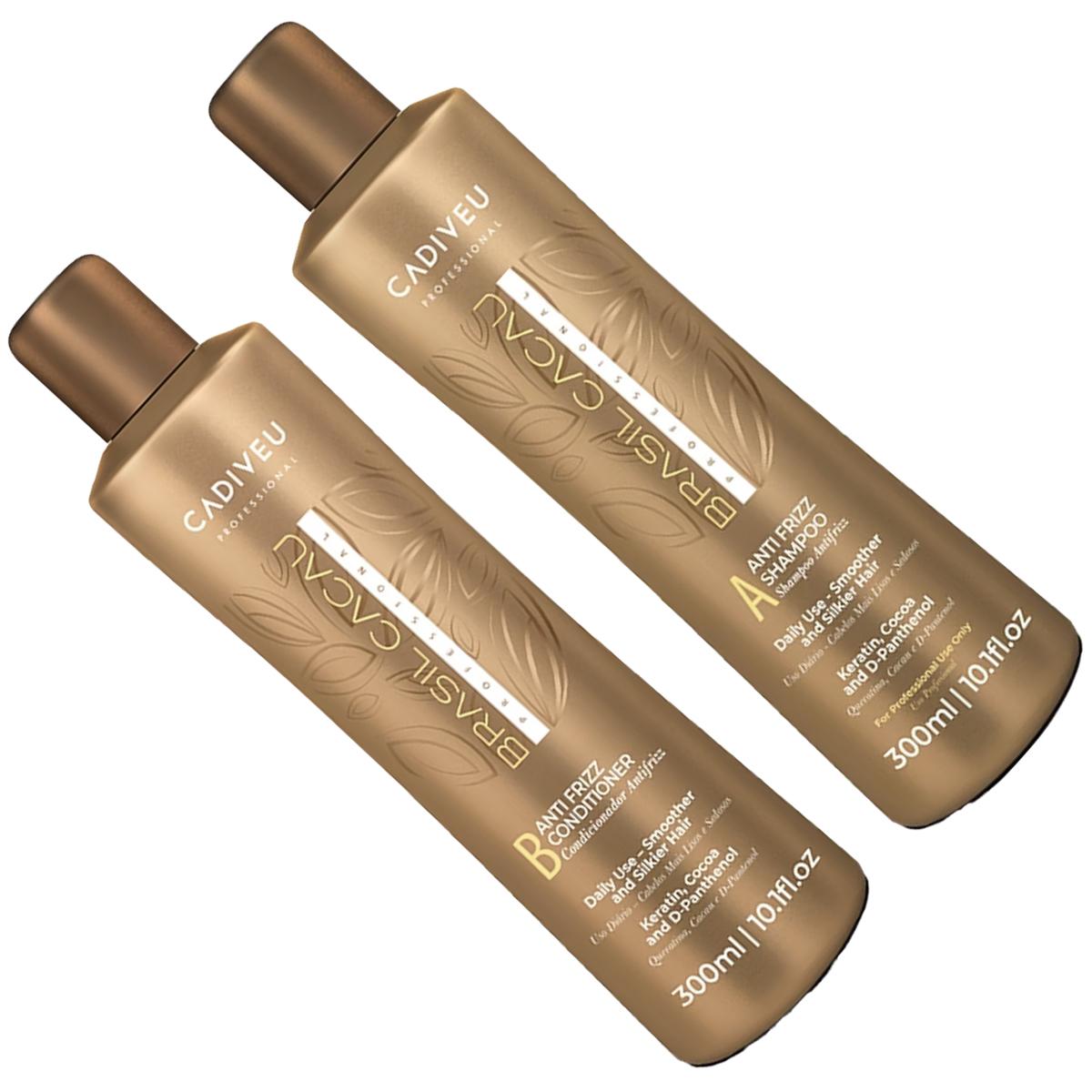 Shampoo y Acondicionador Brasil Cacau 300 ml c/u