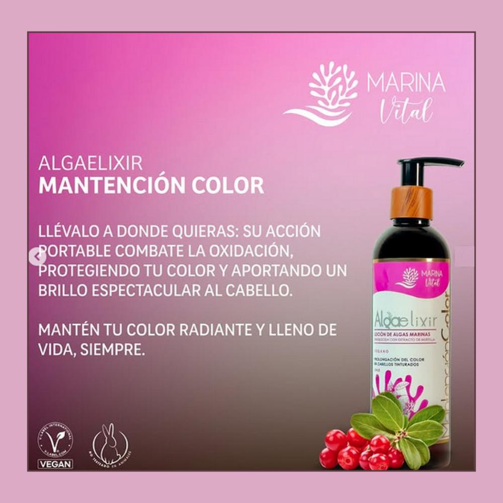Loción AlgaElixir Mantención Color 250 ml Marina Vital