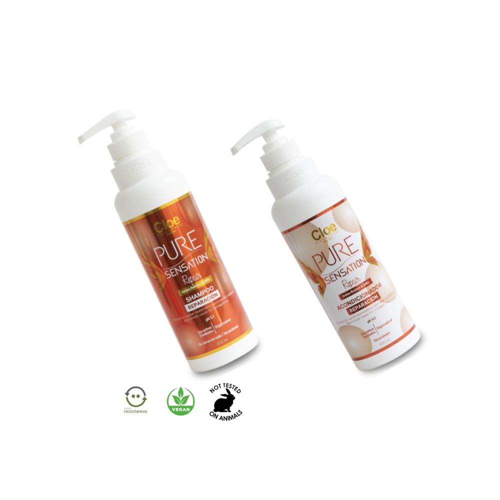 Shampoo y Acondicionador Pure Sensation Repair Cloe