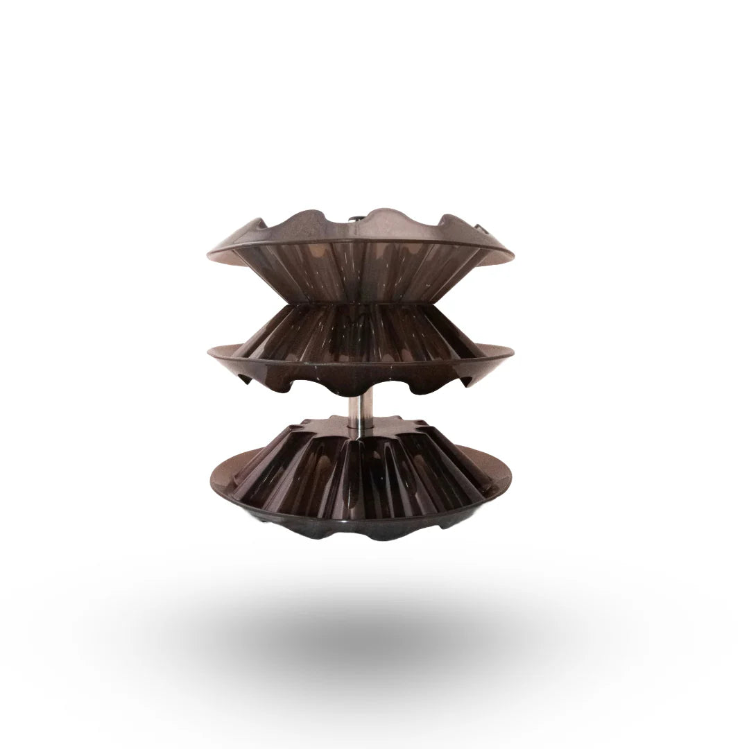 stand ayudante poli organizador de esmaltes - black