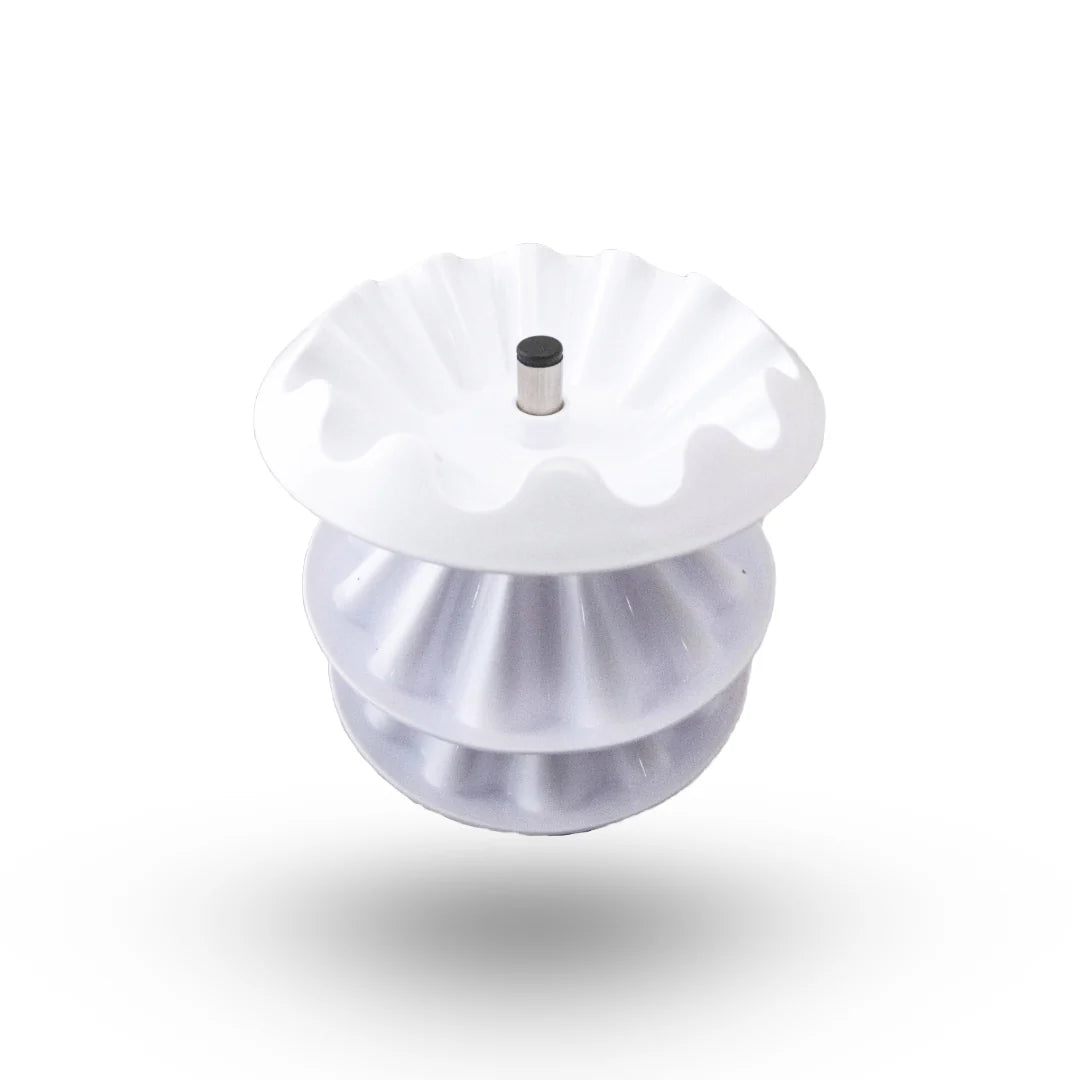 stand ayudante poli organizador de esmaltes - white