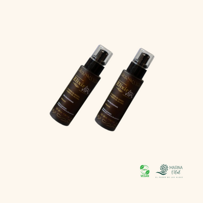 Serum Elixir Keratina Argan Pack 2 productos Marina Vital