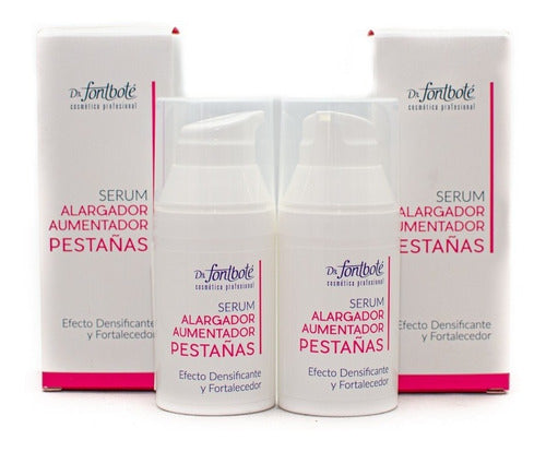 Alargador De Pestañas Serum 2 Unidades Dr Fontbote
