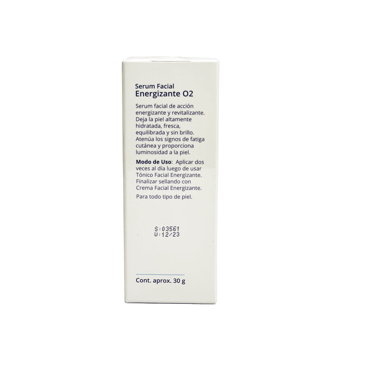 Serum Facial Energizante O2 30 ml Dr Fontbote