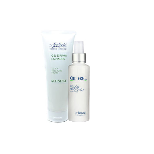 Loción Sebotonica y Gel Espuma Aha Dr Fontbote 185 Ml