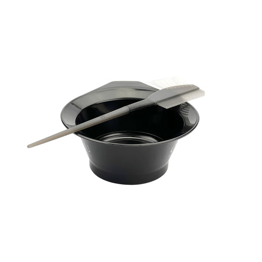 Pocillo Mezclador Y Pincel Para Tintura