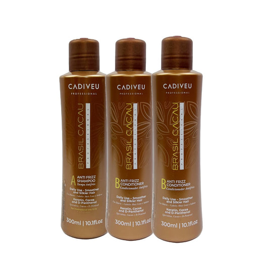 1 Shampoo+2 Acondicionadores Brasil Cacau. Envío Gratis