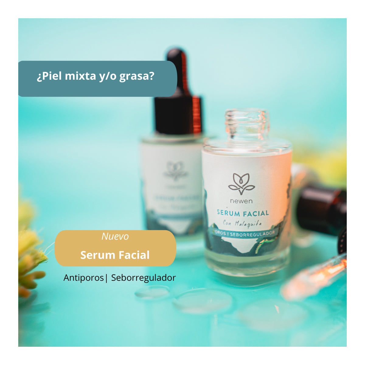 Serum Facial con Malaquita Newen