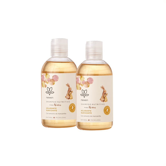 Shampoo Niño (a) Nutritivo Con Manzanilla Pack (2) Newen