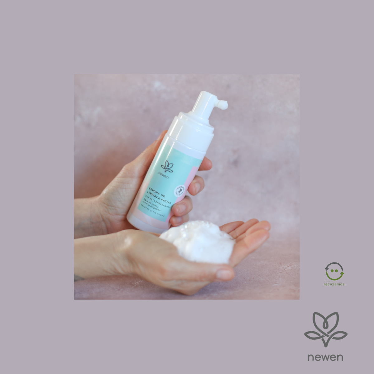 Espuma de Limpieza Facial 120 ml Newen
