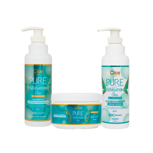 Shampoo Acondicionador Mascara Clear Cloe Pack