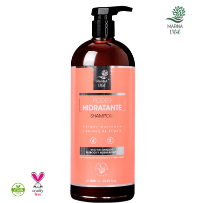 Shampoo Poder Hidratante Marina Vital 1000 ml
