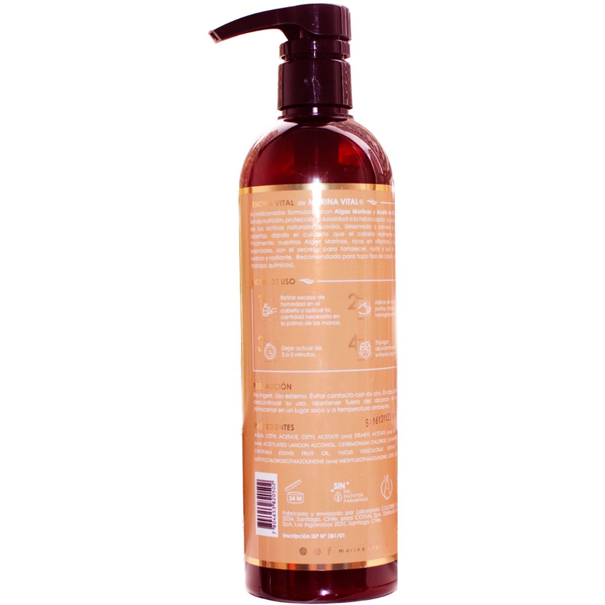 Acondicionador 500 Ml Marina Vital