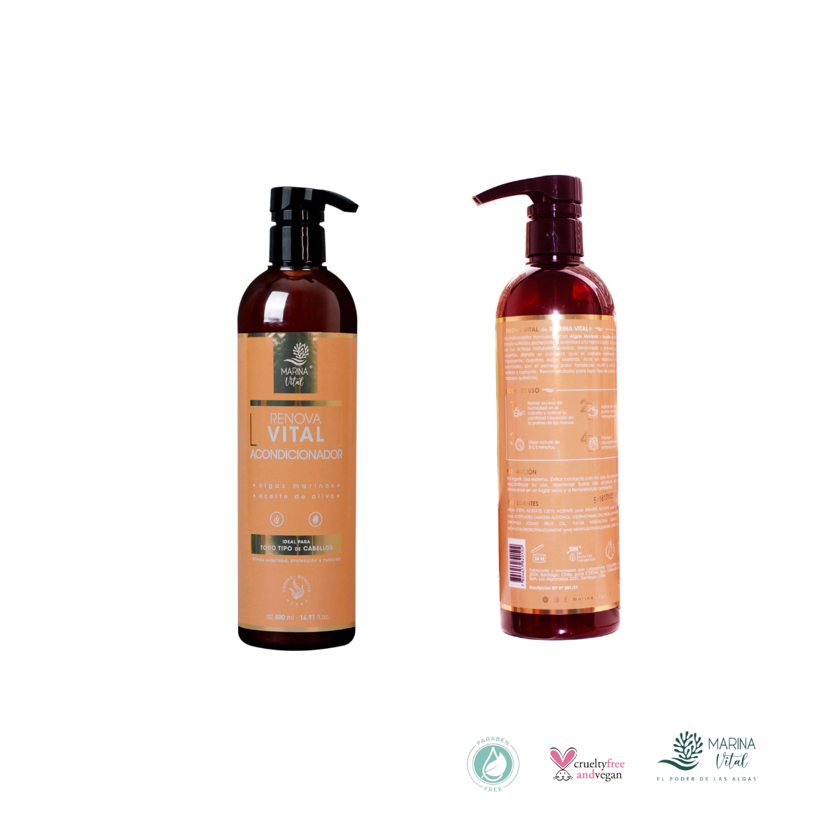 Acondicionador 500 Ml Marina Vital