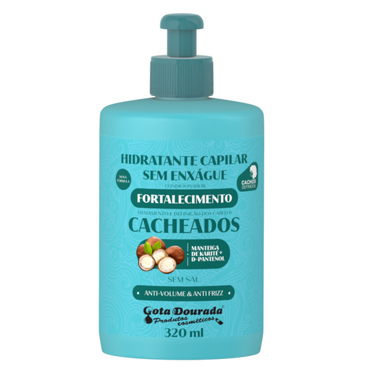 Crema Depeinar Fortalecedor Cabello Rizado 320ml Gota Dorada