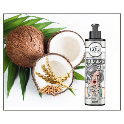 Matizador 3d Grafito 120 Ml Gota Dorada