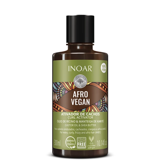 Activador de Rulos Afro Vegan 300 Ml inoar