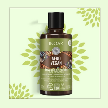Activador de Rulos Afro Vegan 300 Ml inoar