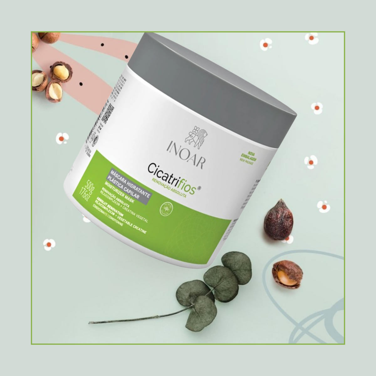 Máscara Cicatrifios 500 g Inoar