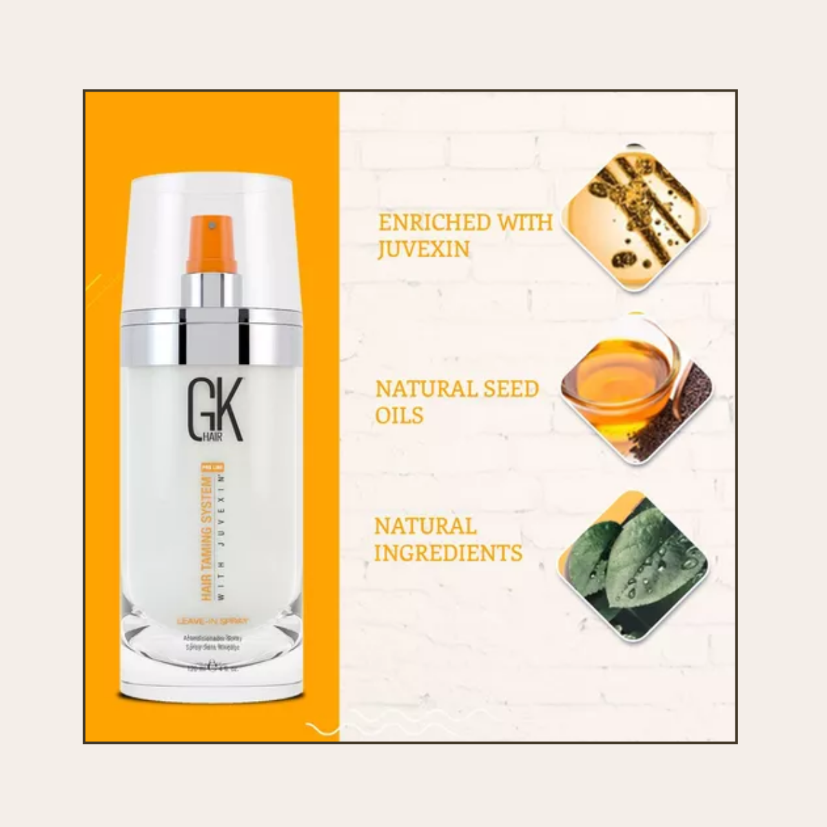 Acondicionador Spray Leave-in 120 ml Gk Hair sin Enjuague