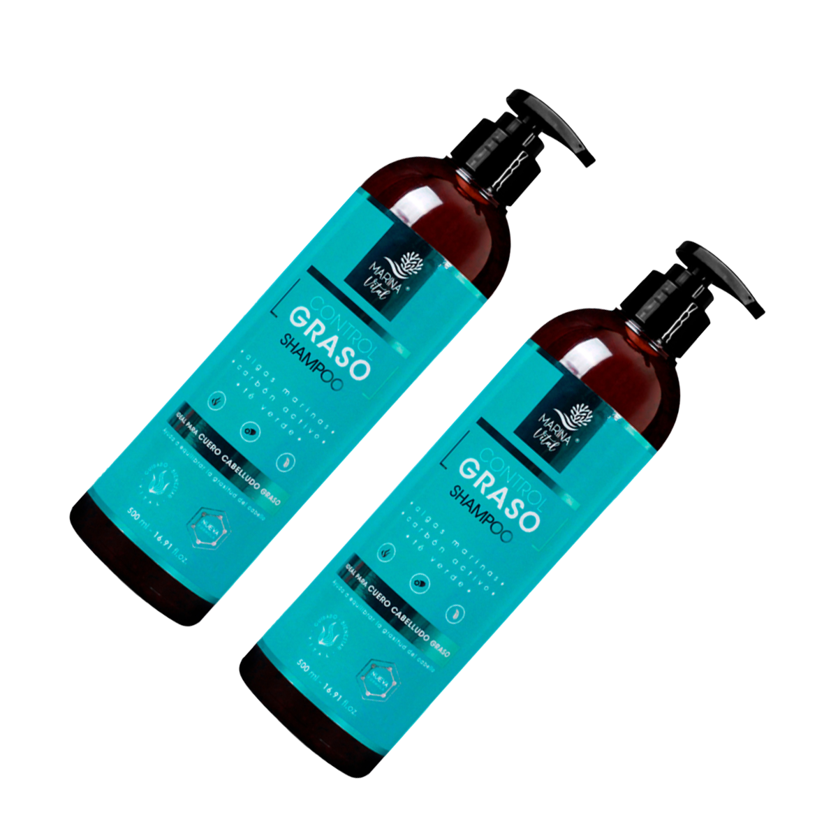 Shampoo Control Graso 2 productos Marina Vital