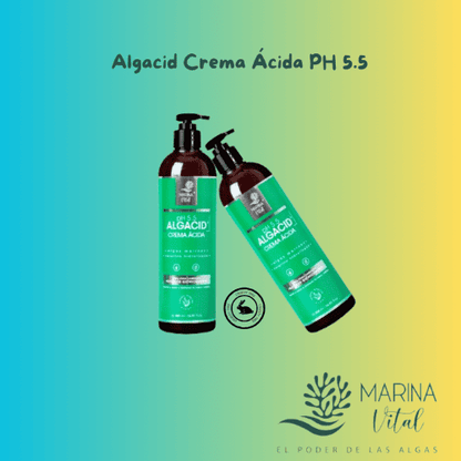 2 Algacid Mascara Acida 500 Ml C/u Marina Vital