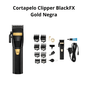 Cortapelo Clipper BlackFX Gold Negra