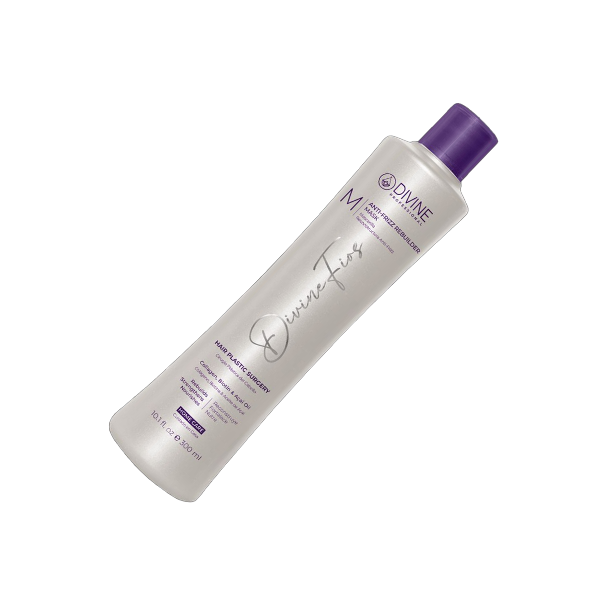 Mascarilla Reconstructora Anti-Frizz Divine Professional 300 Ml