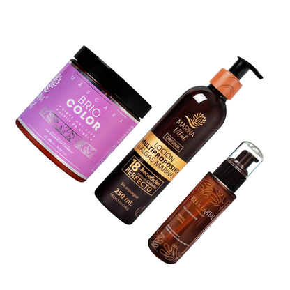 Máscara Briocolor y Loción Multi + Serum Marina Vital