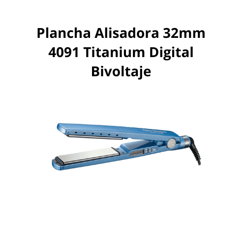Plancha Alisadora 32mm 4091 Titanium Digital Bivoltaje