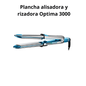 Plancha alisadora y rizadora Optima 3000