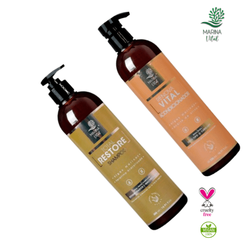 Shampoo Restaurador Y Acondicionador Pack Marina Vital