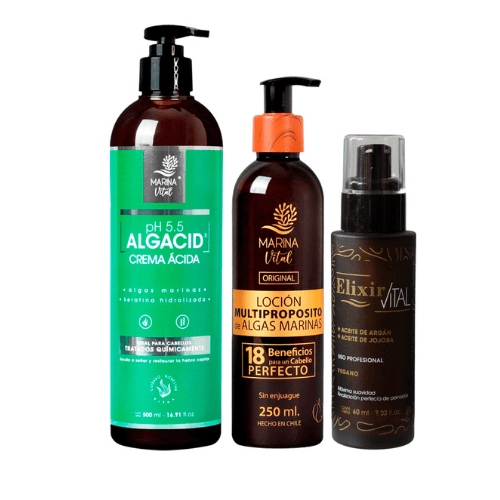 Locion Multiproposito y Serum 50 Ml + Máscara Algacid Marina Vital