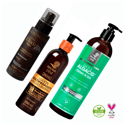 Locion Multiproposito y Serum 50 Ml + Máscara Algacid Marina Vital