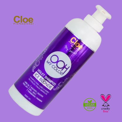 Shampoo Ooh My Color Violet Ice Blonde 1000 ml Cloe