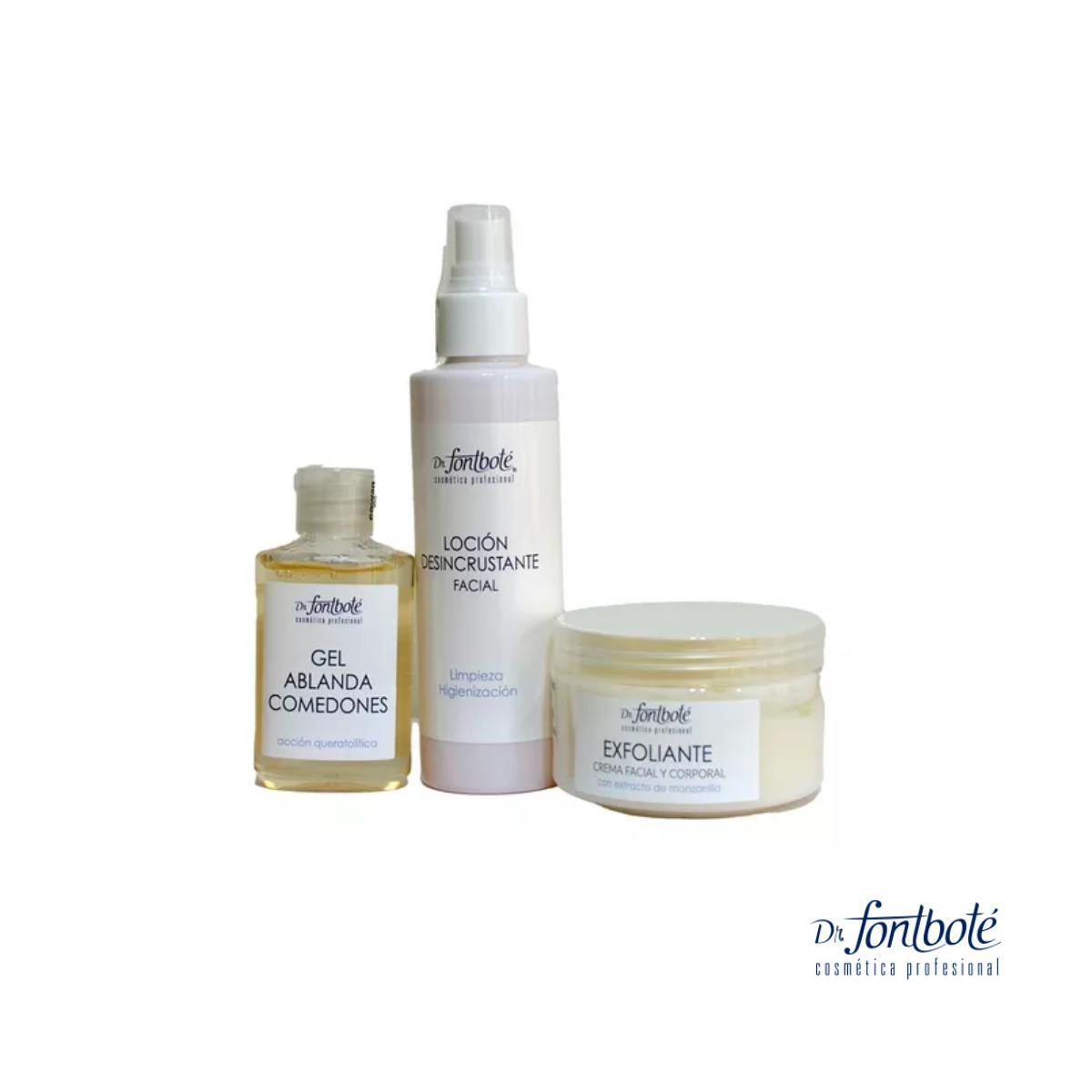 Locion Desincrustante, Ablanda Comedones y Exfoliante