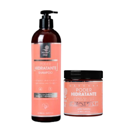 Shampoo Y Máscara Poder Hidratante Marina Vital 500 Ml C/u